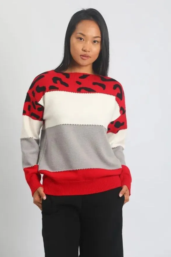 Léopard Chic | Pull Polaire